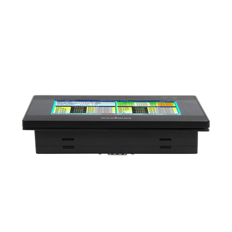 Coolmay HMI/PLC all-in-one stepper motor speed industrial PLC Programmable Logic controller for Automatic packaging machine