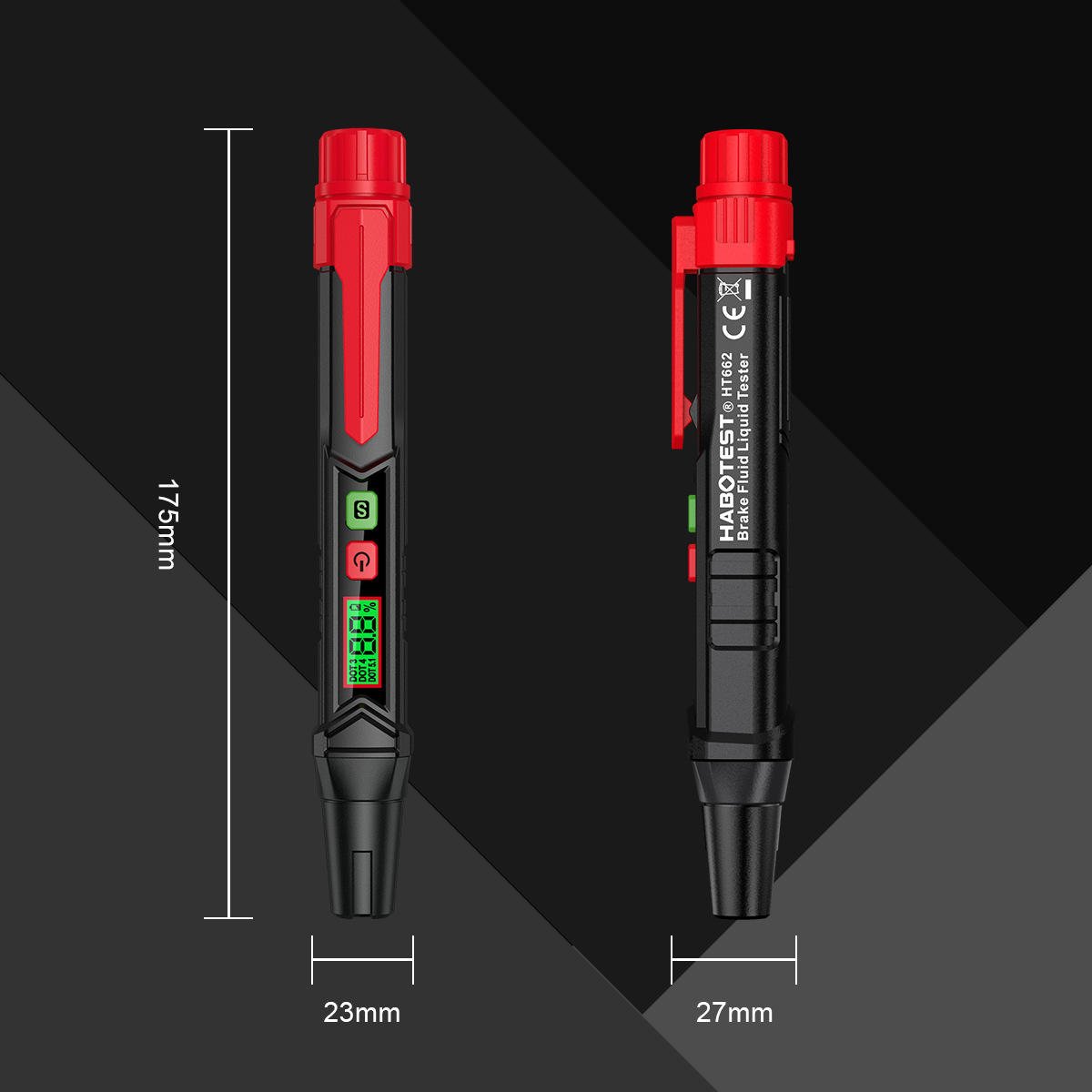 New Arrival High-precision Automotive Break Oil Test Pen with HD Backlight Tricolor Screen