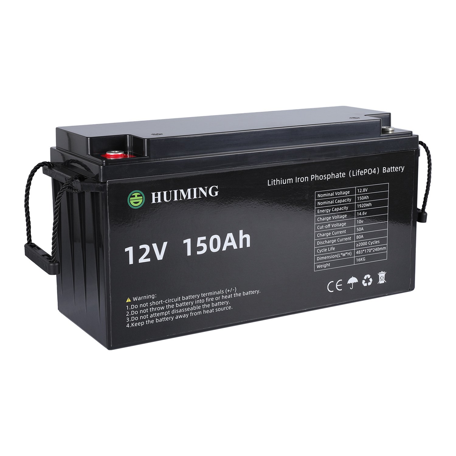 Factory 36 volt battery tester 12v 24v 48v solar lithium ion battery 12v 150ah for solar system