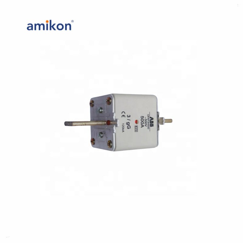 Original Factory-Sealed OFAF3H500 500A Centred Tag Fuse for PAC & DEDICATED PLC Controllers