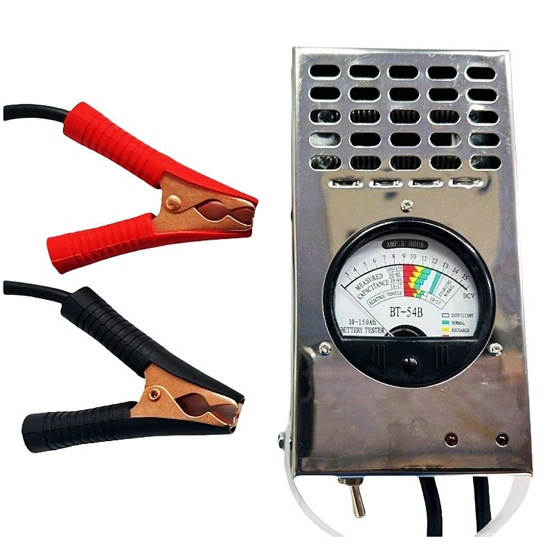 Battery testing capacity of BT54B using an electrical tester voltage detection and electric vehicle battery testing