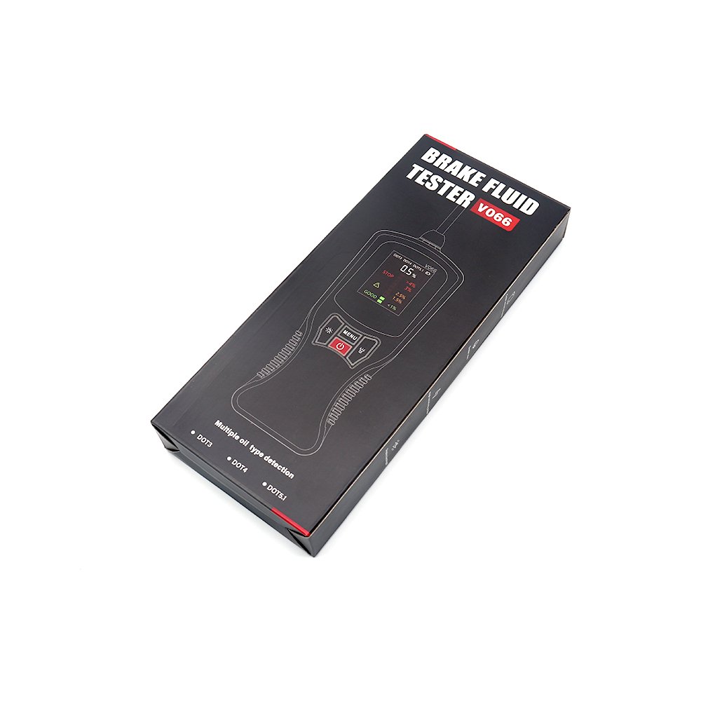 V066 For Checking Accurate Oil Quality of DOT 3 DOT4 DOT5.1 Digital auto car diagnostic tool Brake Fluid Oil Tester Detector