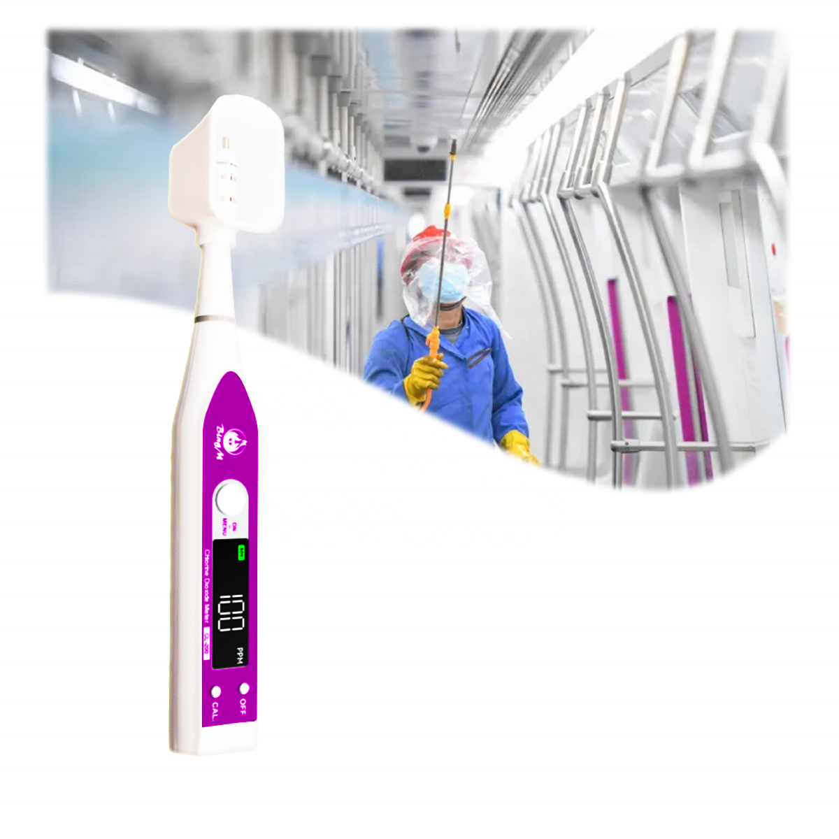 OEM Manufacturer Portable Digital Chlorine Meter Chlorine Detector Chlorine Dioxide Meter
