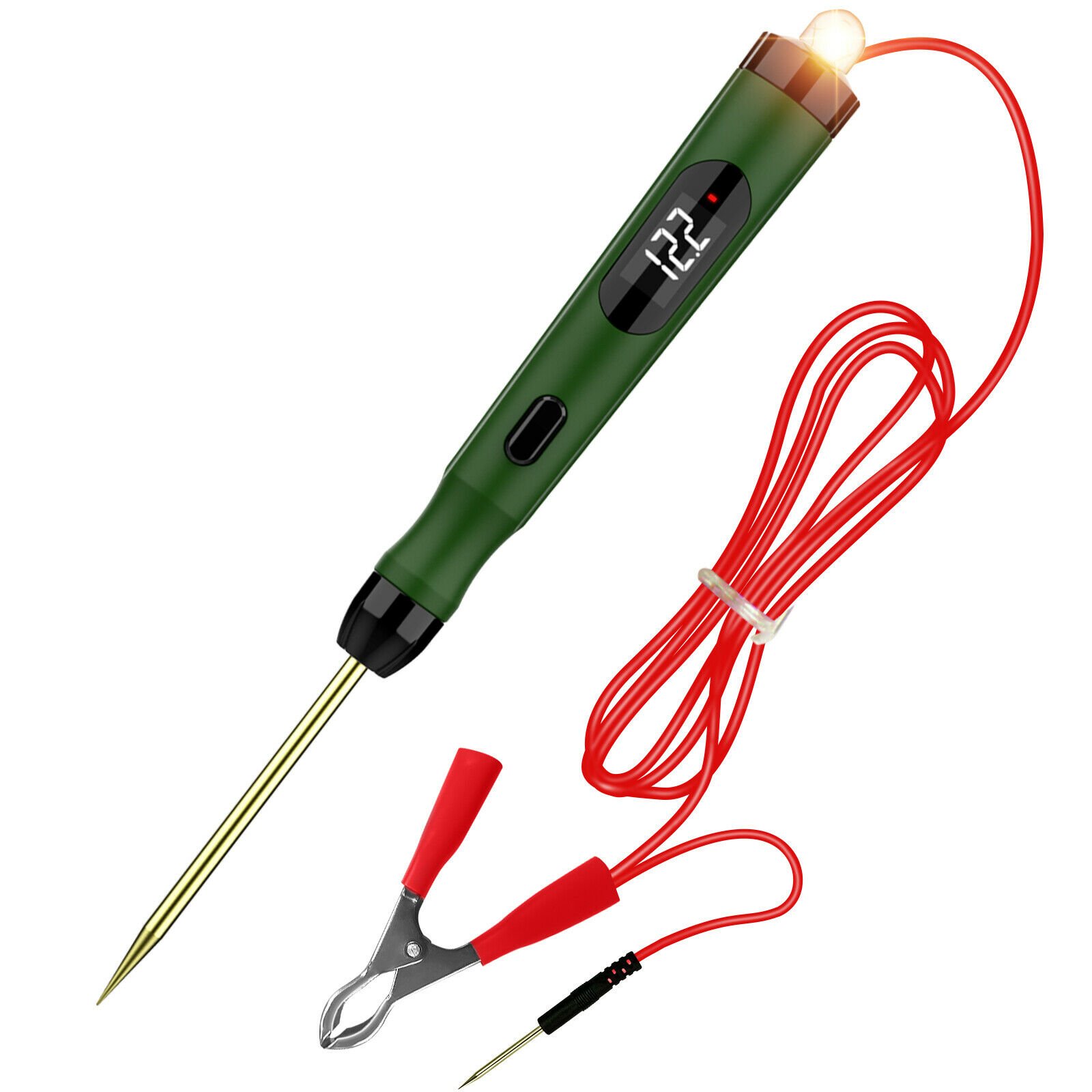 5-30V Universal LCD Digital Car Circuit Tester Power Probe Automotive Diagnostic Tool Electrical Light Fuse Voltage Test Pen