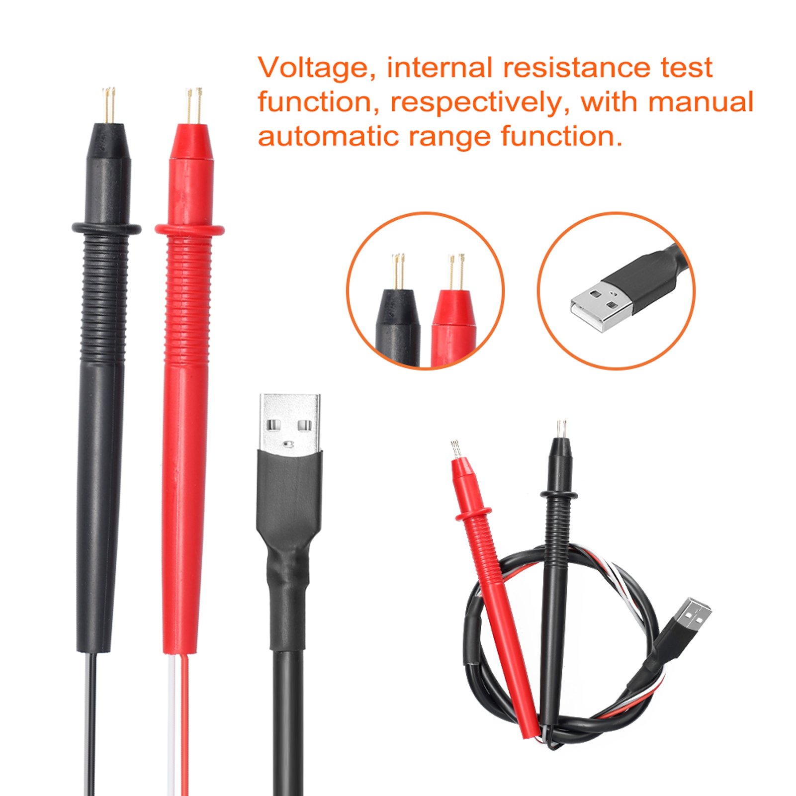 YR1030 Battery Resistance Tester Lifepo4 Li Ion Battery Testers Battery Internal Resistance Tester