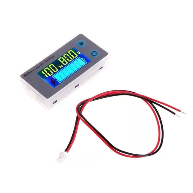 JS-C33 10-100V Universal LCD Car Acid Lead Lithium Battery voltage Capacity Indicator meter tester
