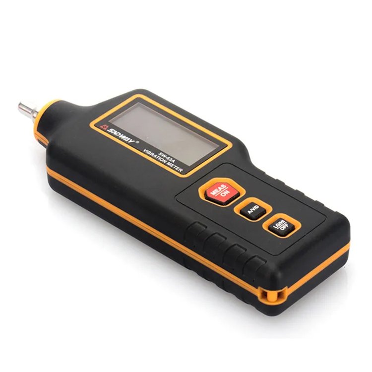 SNDWAY SW-63A Portable Vibration Meter measure Acceleration Displacement vibration tester for motor