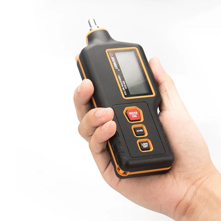 SNDWAY SW-63A Portable Vibration Meter measure Acceleration Displacement vibration tester for motor