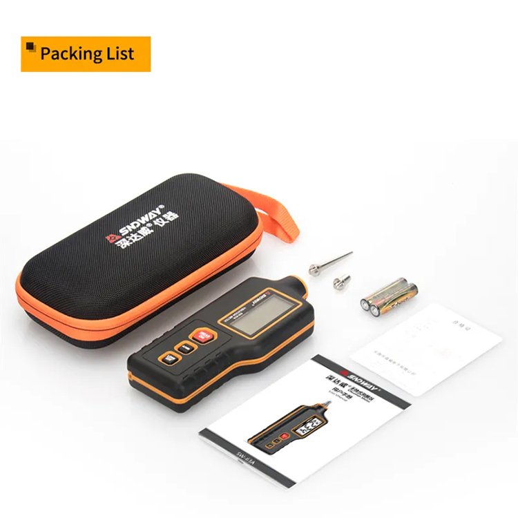 SNDWAY SW-63A Portable Vibration Meter measure Acceleration Displacement vibration tester for motor