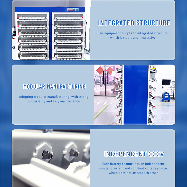 512 channels 5V 3A 6a 18650 32140 battery capacity classification grading system Machine lithium ion battery tester