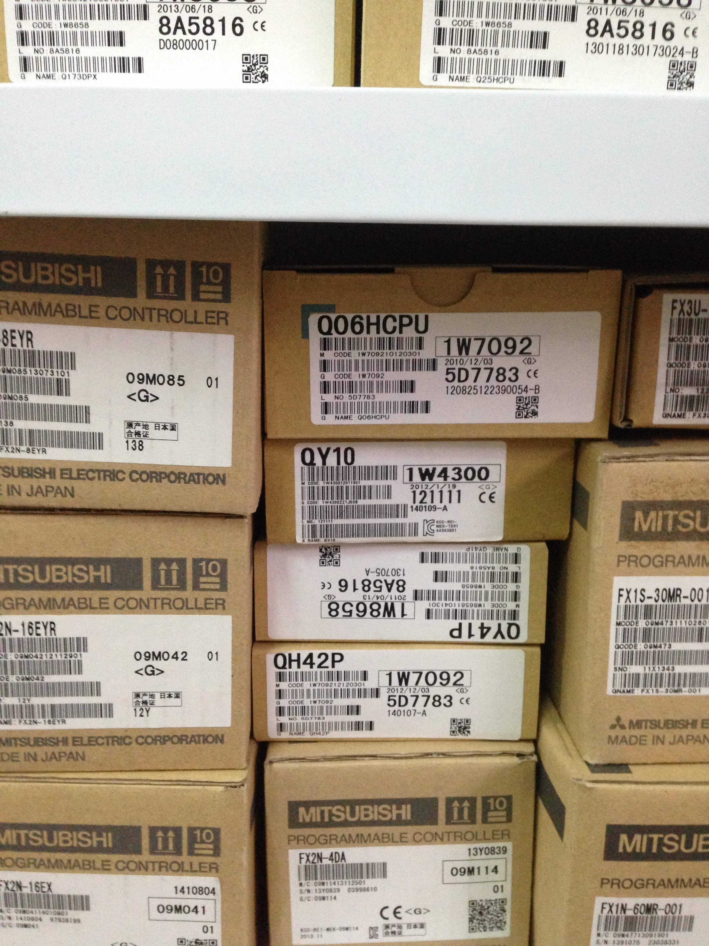 Q Series Q06PHCPU PAC Module New Condition Process CPU Dedicated Controllers with RS485 Communication Interface PLC Product