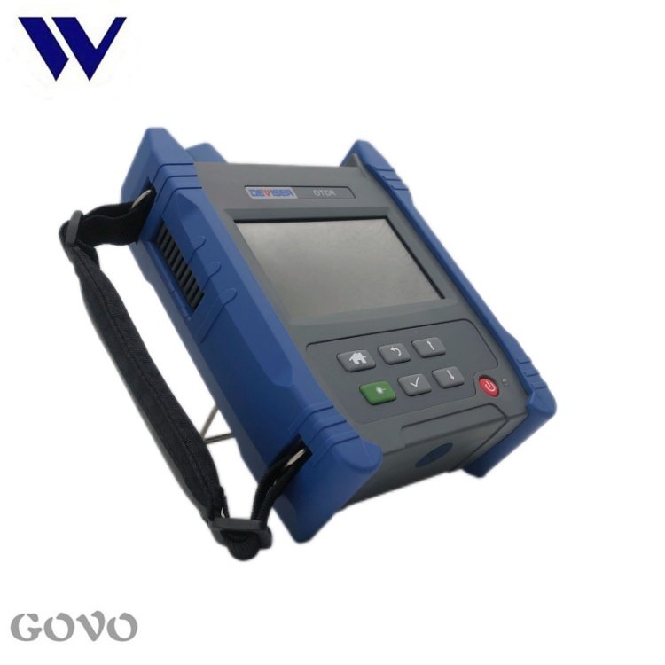 4.3 inch touchscreen AE1001 SM OTDR OPM VFL 1310/1550nm 26/24dB 70km Deviser Portable FTTx OTDR Tester