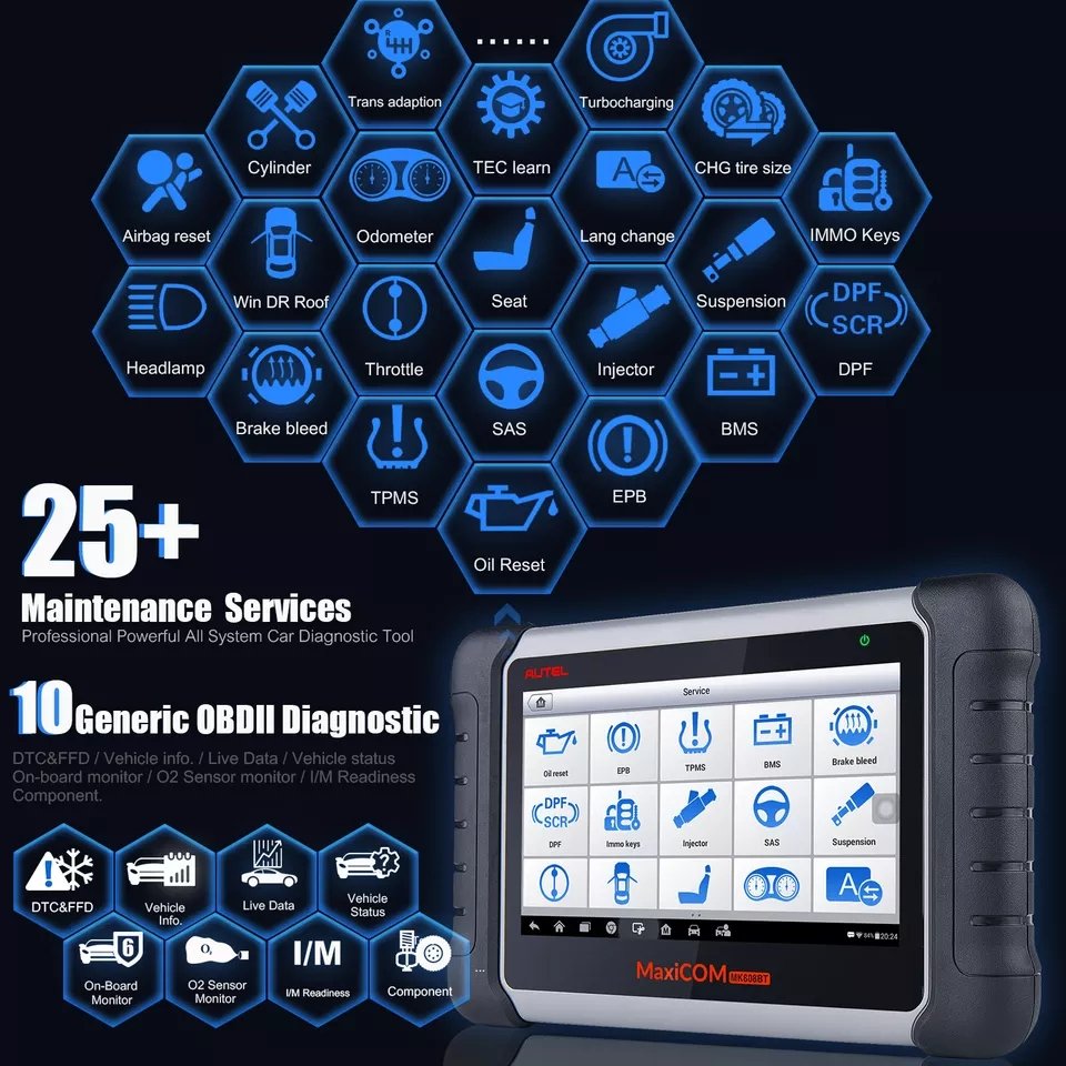 Autel Software Update Service Autel MK808BT Update Guaranteed For 1 Years