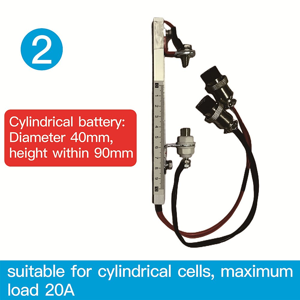 YPSDZ lithium battery cell crocodile clip Fixture clamps Lithium battery capacity tester Discharge instrument Balancer