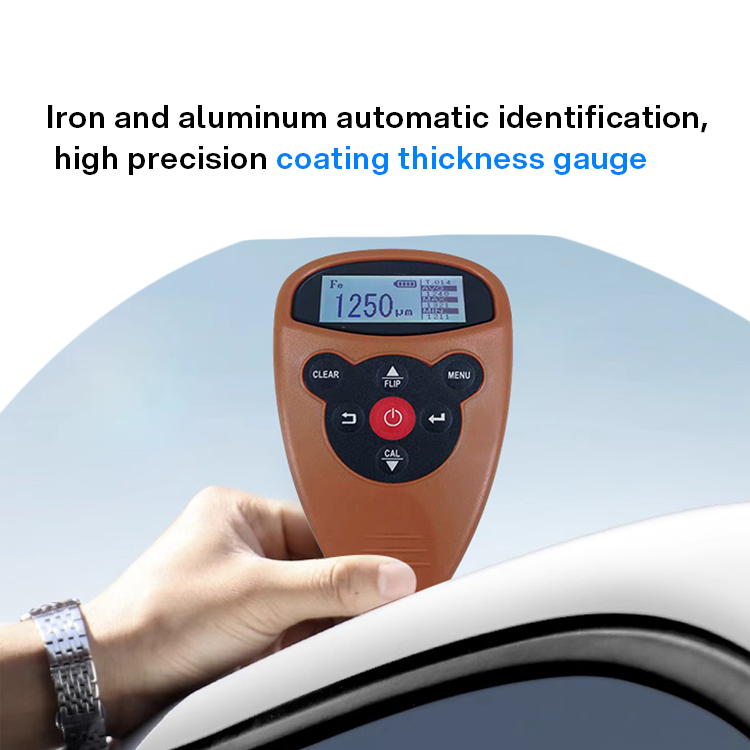 Digital Auto Film Thickness Tester Coating Thickness Gauge Car Paint Thickness Meter