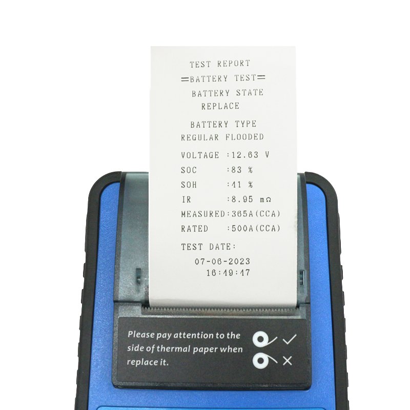 12v 24v car battery tester lead-acid battery analyzer BT900 start type battery tester start charging system test with printer