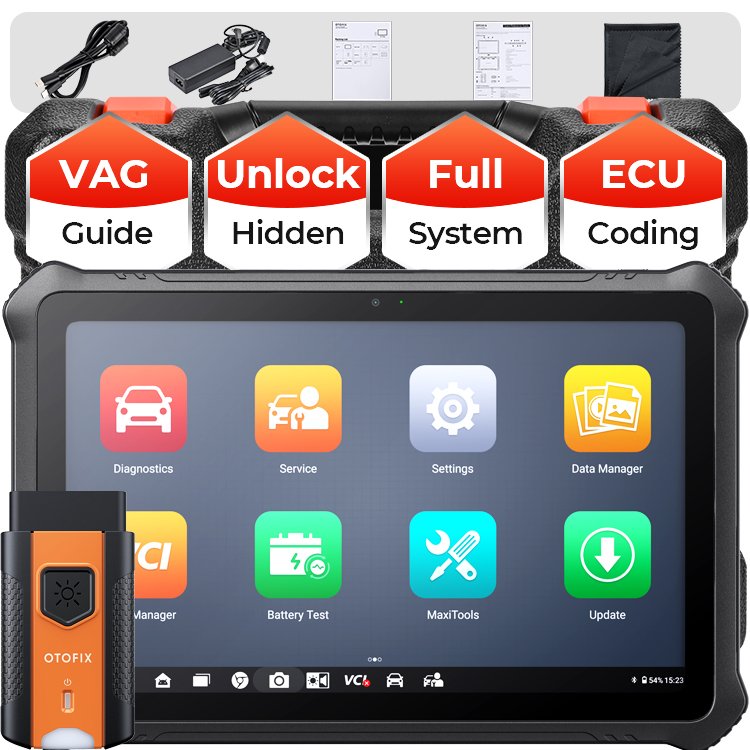 OTOFIX D1 Pros auto Diagnostic Device 2024 Best Bidirectional OBD2 Scanner Workbench Tool with Battery Power and SDK Combination