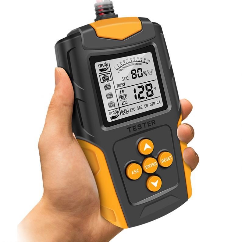 Professional 12V Intelligent Battery Capacity Tester 24V Battery Voltage Testers Battery Checker