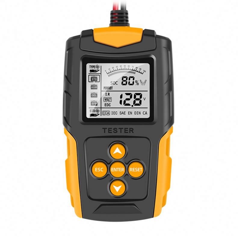 Professional 12V Intelligent Battery Capacity Tester 24V Battery Voltage Testers Battery Checker