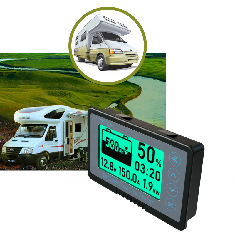 baiway TF03K 100V 350A battery monitor meter car battery capacity tester battery capacity indicator for car ups