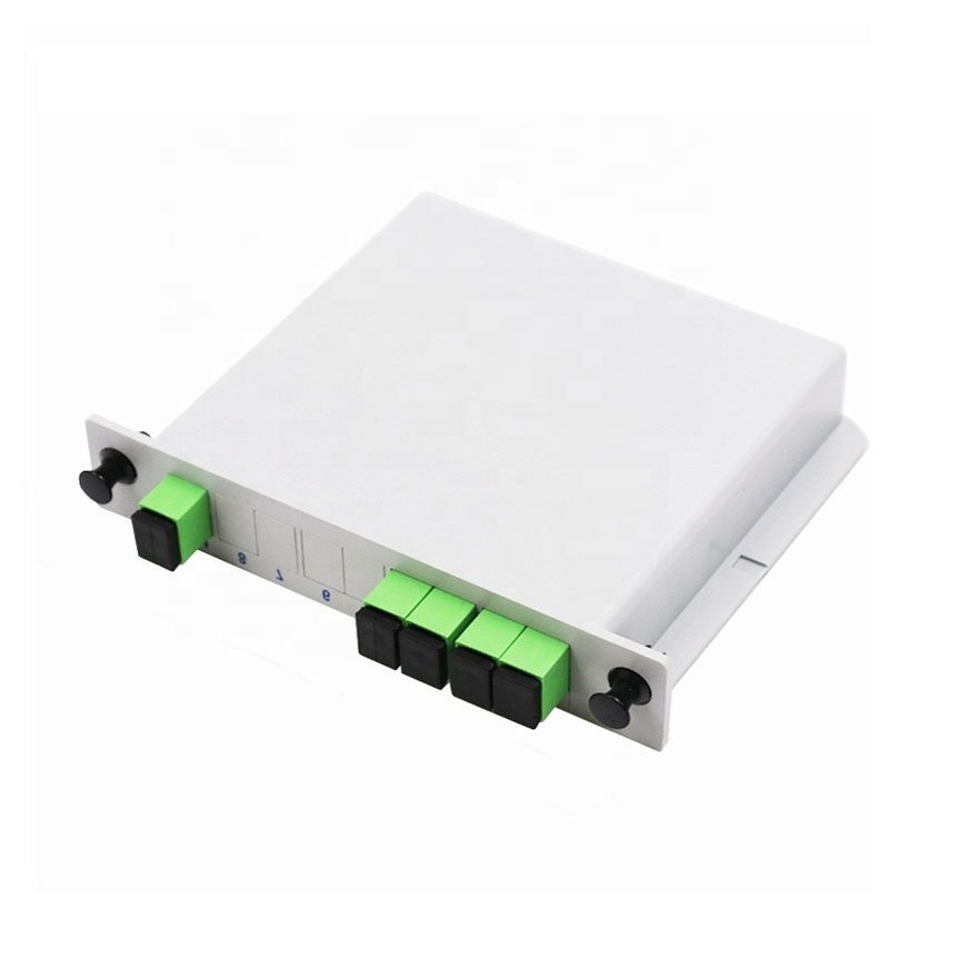 High Quality PLC Splitter LGX Box 1x2/4/8/16/32 SC UPC/APC Connector Fiber Optic PLC Splitter
