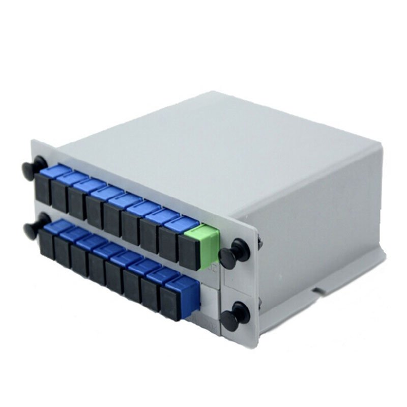 High Quality PLC Splitter LGX Box 1x2/4/8/16/32 SC UPC/APC Connector Fiber Optic PLC Splitter