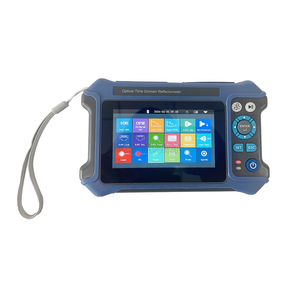 FIBERVISION Optical Time Domain Reflector with PON Meter OPM VFL Loss Tester Multi Testing Functions OTDR
