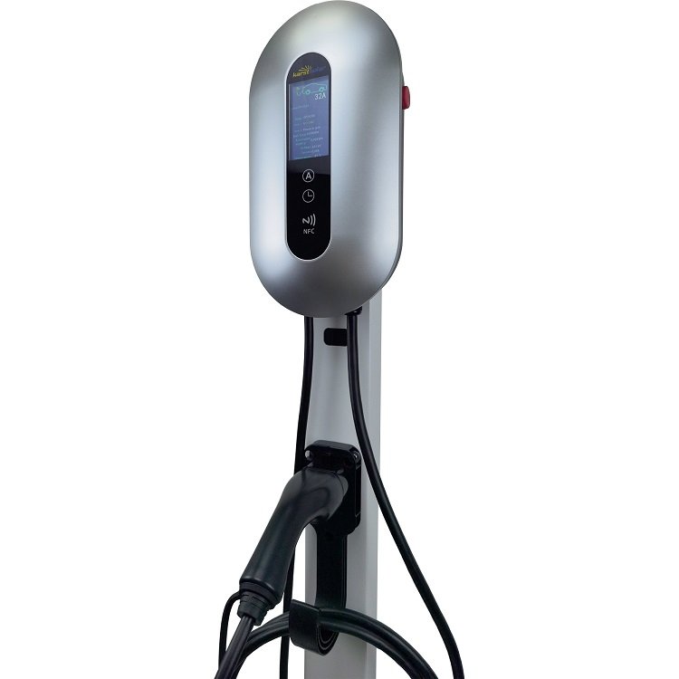 Ocpp Ev Charging Station Mobile Commercial Solar Charger Ac Portable Electric Vehicle Cost Stations For Car Home Use