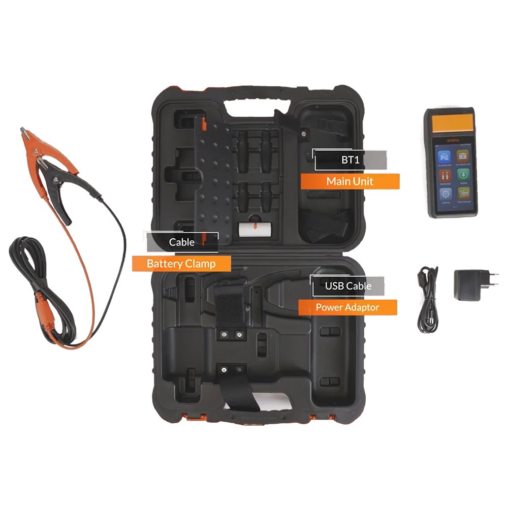 Professional Battery Tester OBDII VCI and Battery Registration Support Full System Diagnosis OTOFIX BT1