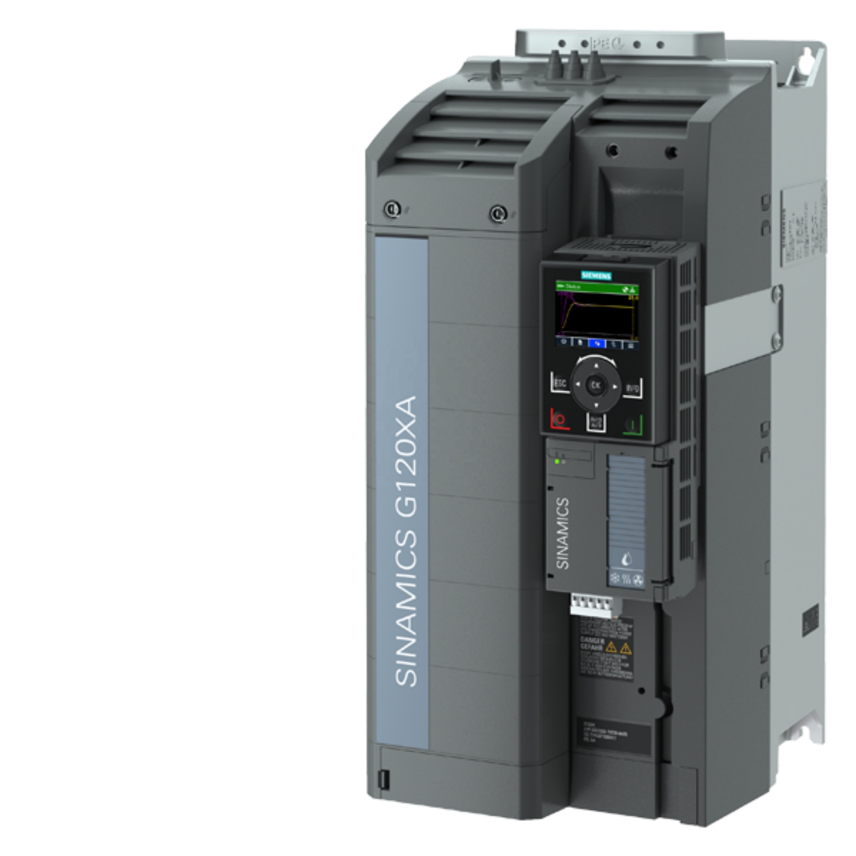 SINAMICS G120XA Integrated Fieldbus 6SL3220-3YD36-0UB0 37kW 3AC 380V -20% to 440V +10% PLC PAC & Dedicated Controllers