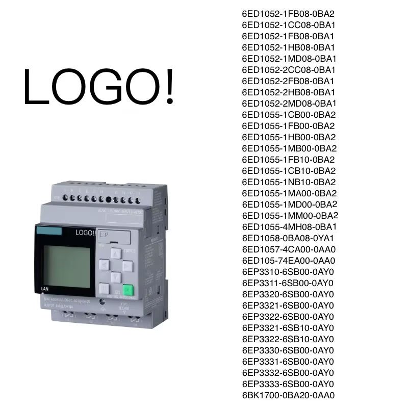 PLC 6ED1055-1MA00-0BA2 PAC & Dedicated Controllers LOGO plc Brand new and original in stock industrial