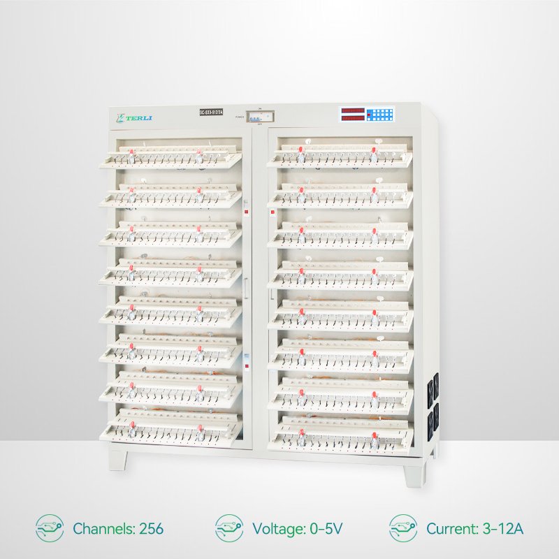 512 Channel Battery Cell Checker Capacity Tester Charge and Discharge Cell Grading Machine for 3A Cylindrical Battery