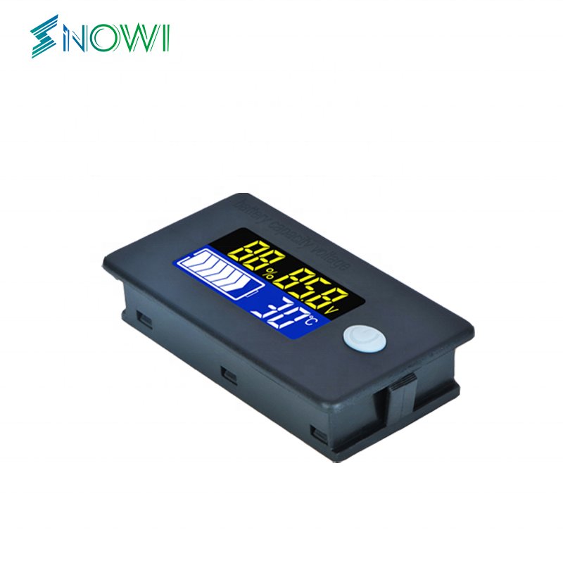 JS-C35 Li-ion Lifepo4 Lead acid Battery Capacity Indicator 12V 24V 36V 48V 60V 72 Display LCD Voltmeter Temperature Meter Tester