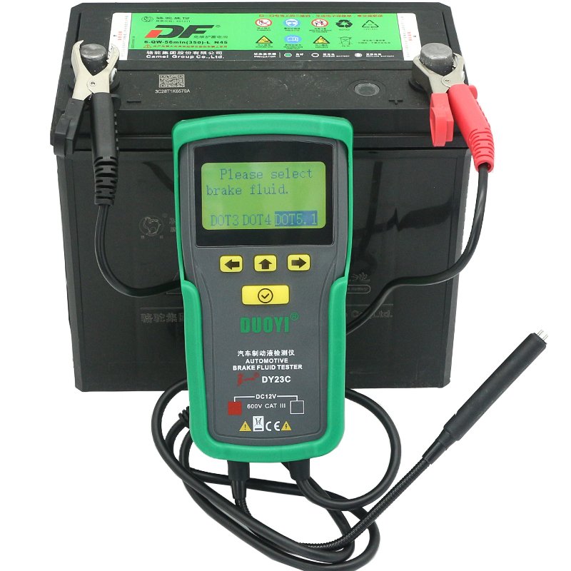 DUOYI DY23C Automotive Car Brake Fluid Tester Water Content Check Universal Oil Quality for Auto Vehicle DOT 3/4/5.1