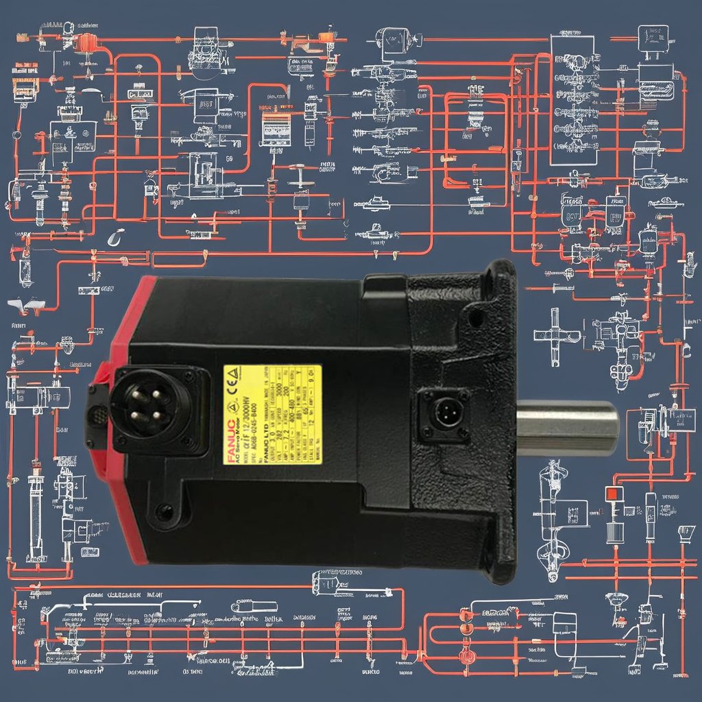 Fanuc A06B-0245-B400 Servo Drive Motor PLC PAC & Dedicated Controllers Product Category