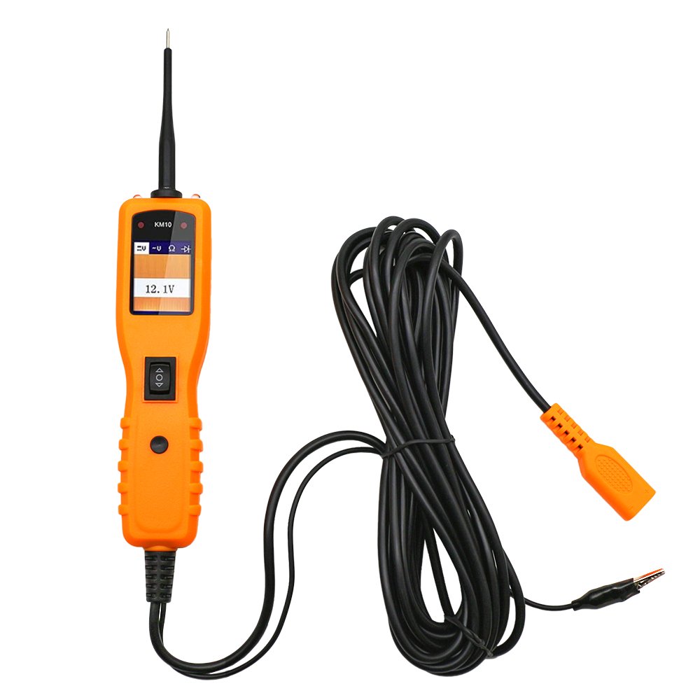 KZYEE KM10 Automotive Electrical System Diagnostic Scanner Multimeter Short Circuit Finder 12V 24V Automotive Circuit Tester