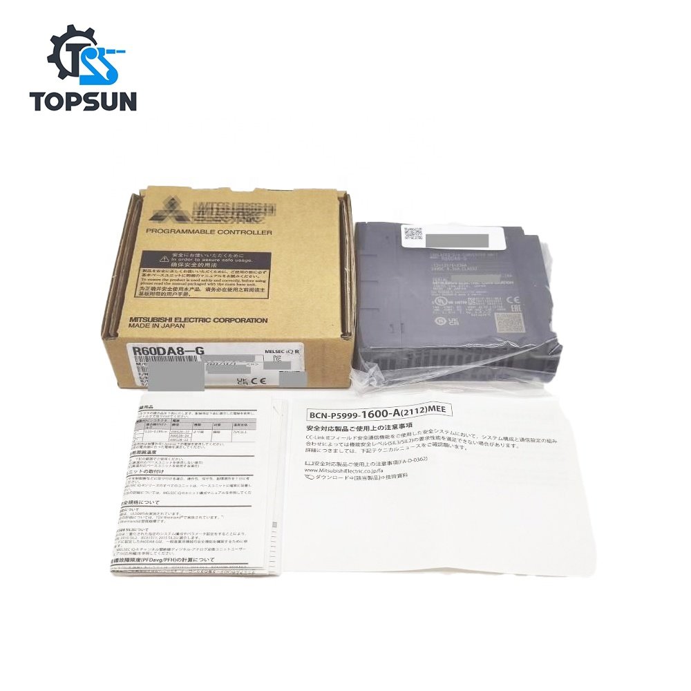 Brand new Mitsubishi Analogue I/O plc Modul MELSEC IQ-R series R60DA8-G