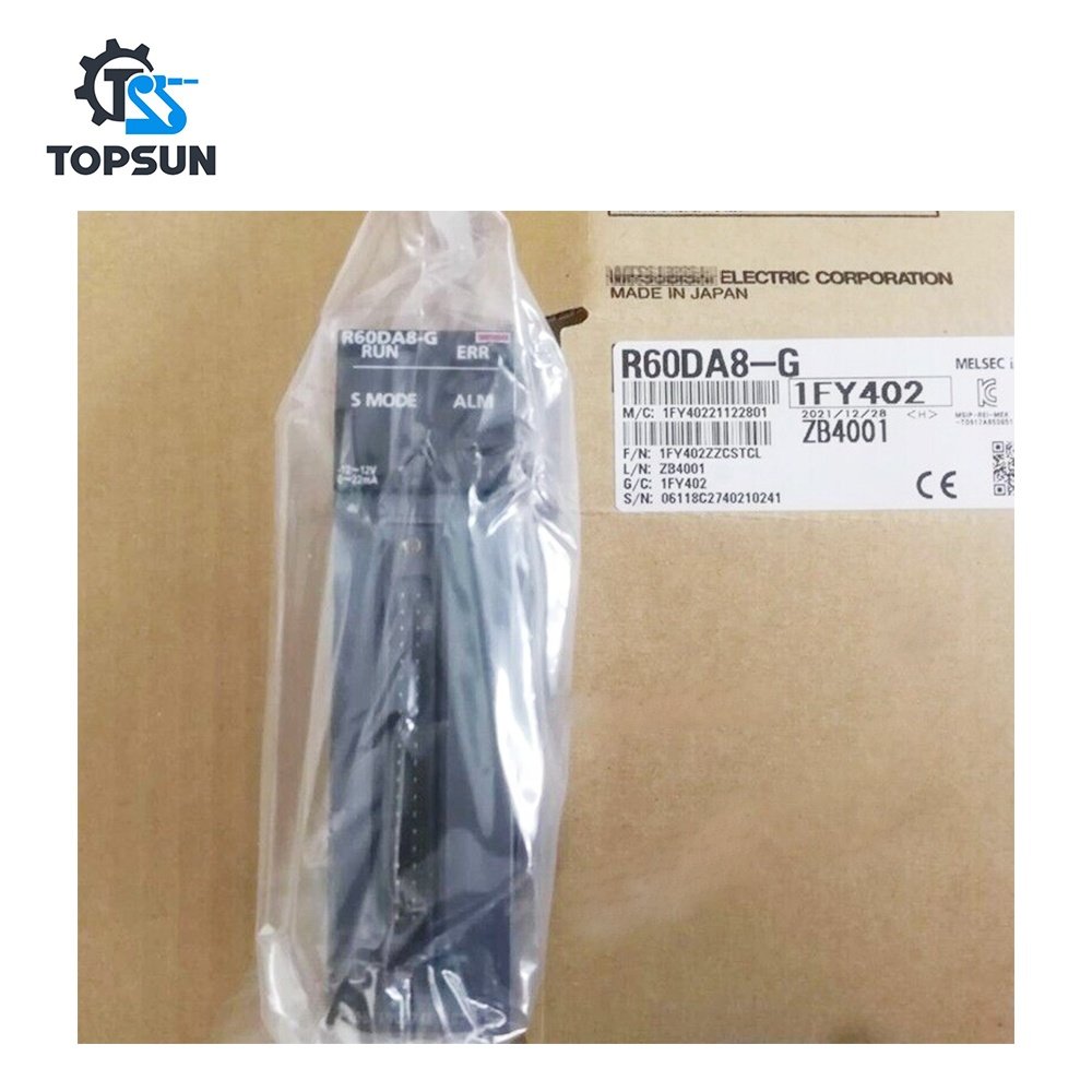 Brand new Mitsubishi Analogue I/O plc Modul MELSEC IQ-R series R60DA8-G