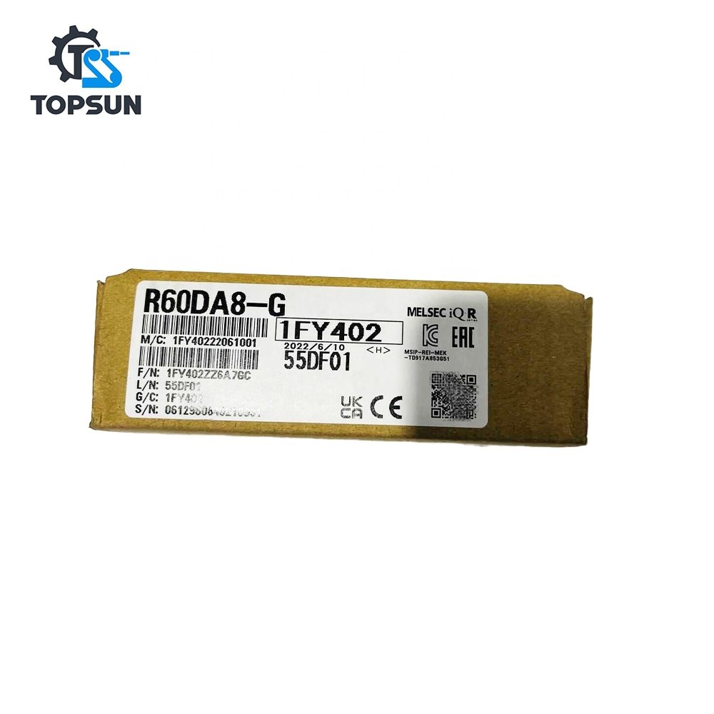 Brand new Mitsubishi Analogue I/O plc Modul MELSEC IQ-R series R60DA8-G