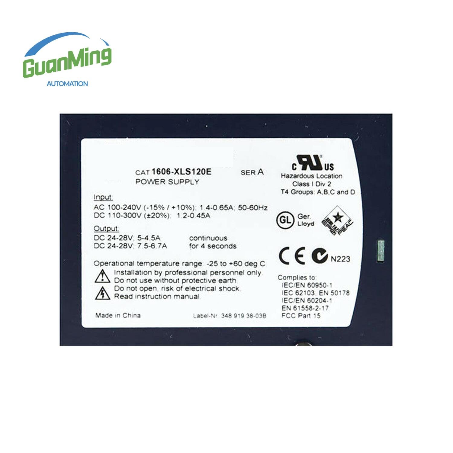 1606XL240E3 Ser A Power Supply 1606 Series Spot Plc Supplier In stock 1606-XL240E-3