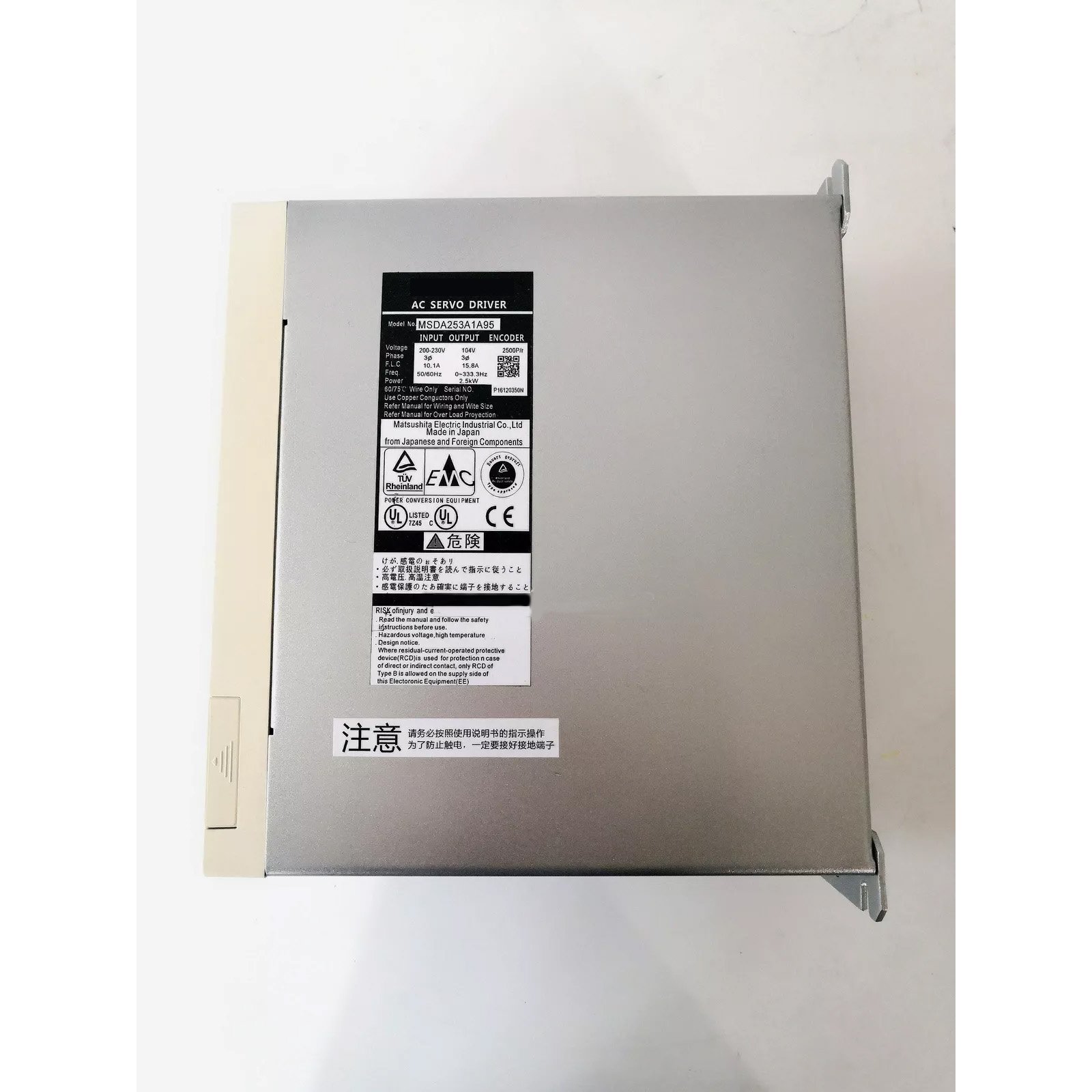 100% Original Unopened MSDA253A1A Servo Drive New Condition 3-7 Days Delivery with DHL & EMS for PLC PAC & Dedicated Controllers