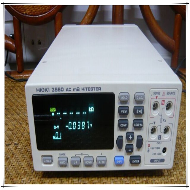 Used HIOKI 3560 Battery Internal resistance tester HIOKI 3560 AC microresistance meter