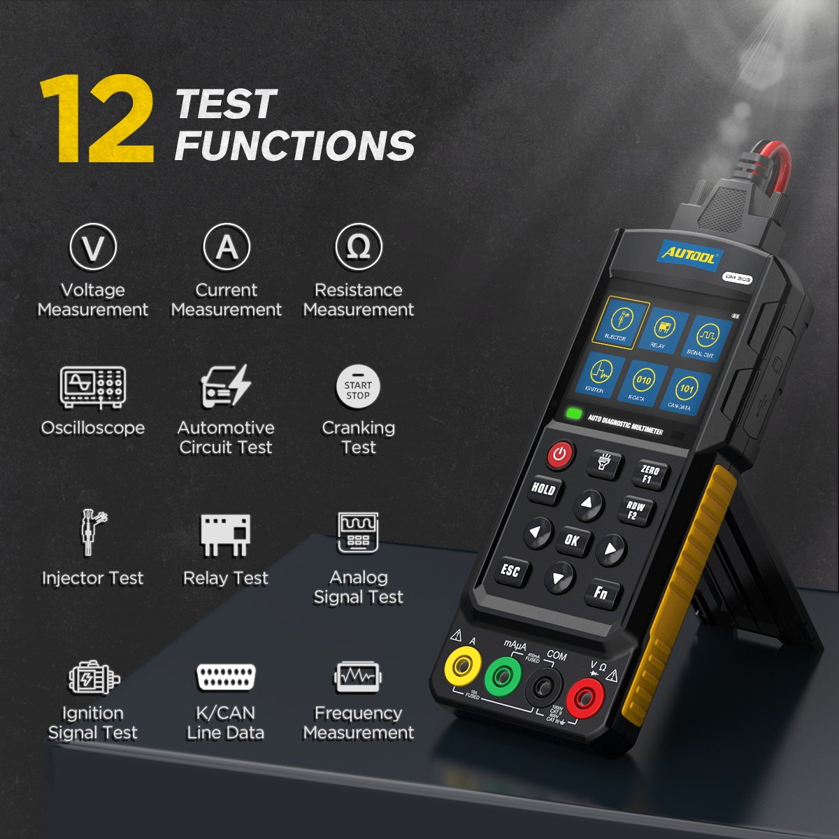 DM303 circuit tester k wire Can wire factory auto diagnostic multimeter car diagnostic instrument