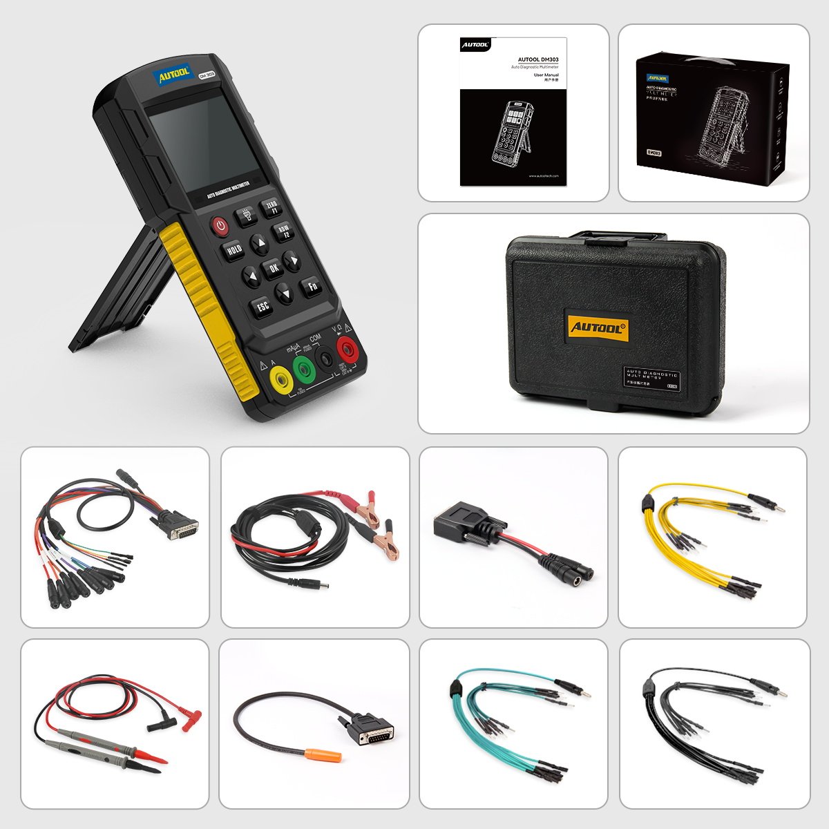 DM303 circuit tester k wire Can wire factory auto diagnostic multimeter car diagnostic instrument
