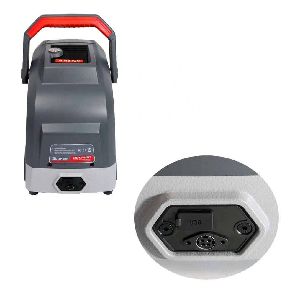 Xhorse Dolphin XP005 Automatic Key Cutting Machine Work on IOS or Android with Built-in Battery