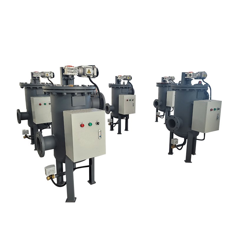Industrial water treatment 4'' Automatic self cleaning filter to remove 150 micron solid particles