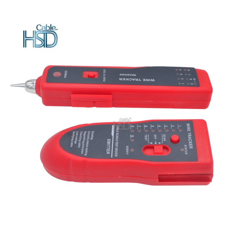 Network RJ45 RJ11 Telephone LAN Cable Tester Electric Wire Tracker Tracer Line Finder