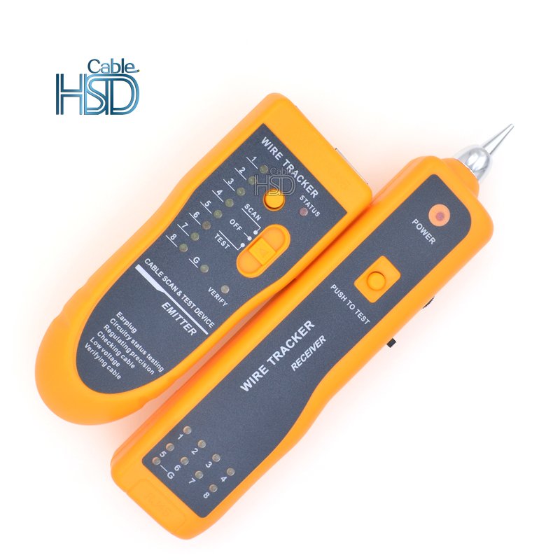 Network RJ45 RJ11 Telephone LAN Cable Tester Electric Wire Tracker Tracer Line Finder