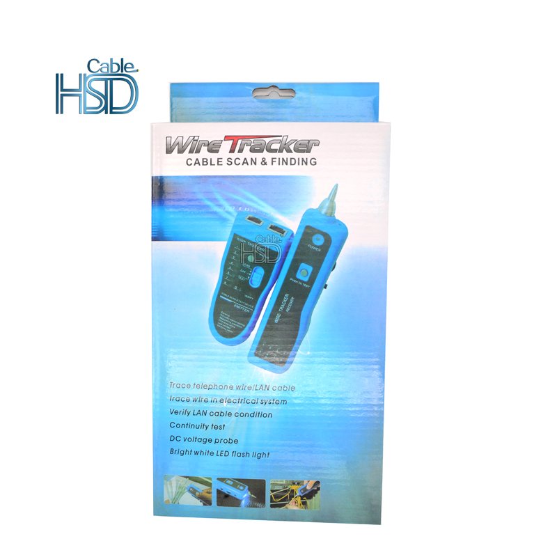 Network RJ45 RJ11 Telephone LAN Cable Tester Electric Wire Tracker Tracer Line Finder