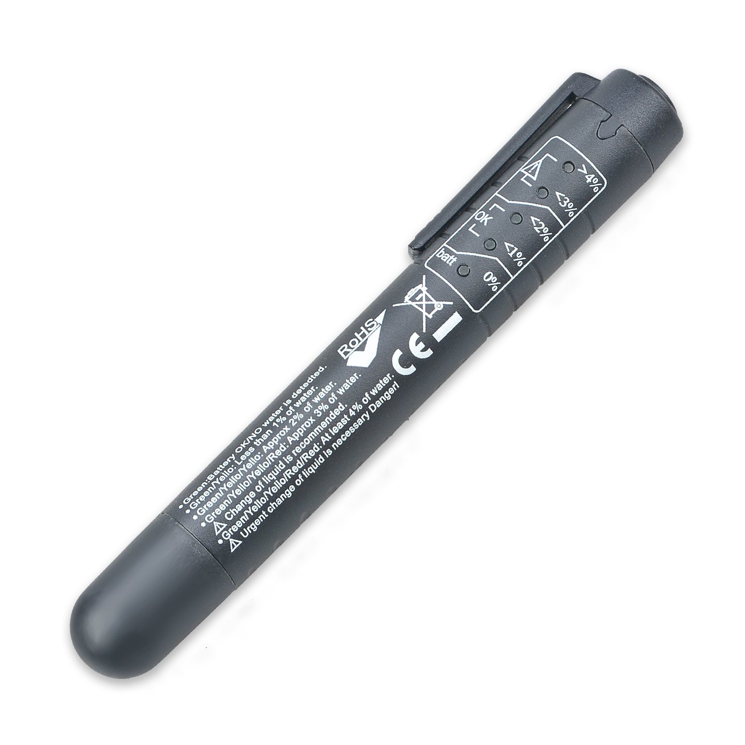 5 LED Auto Car Indicator Brake Fluid Oil Tester Battery Detection Pen Test Tool